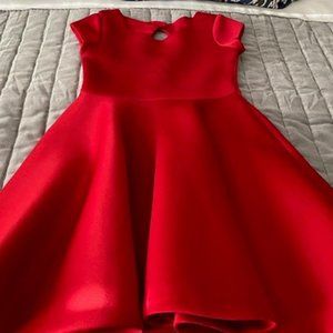 Girls Size 10 Red Dress